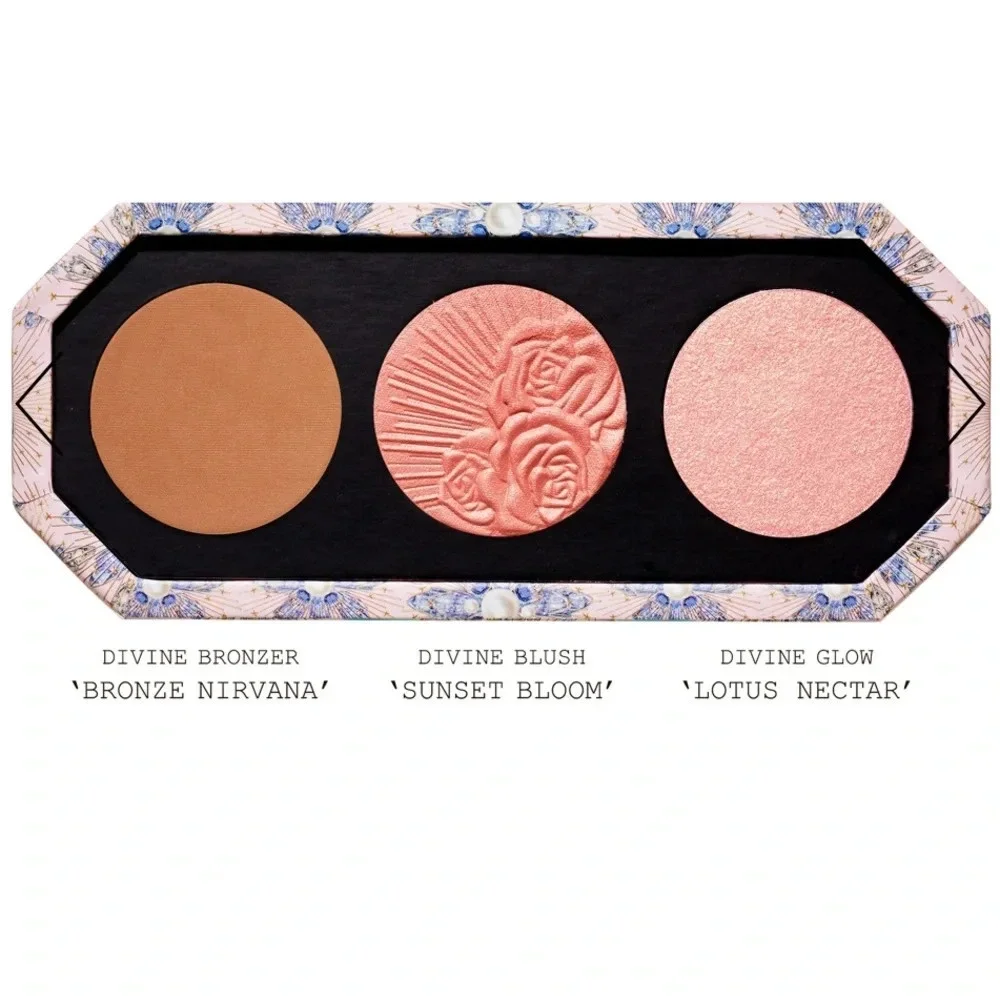 Brand New Pat McGrath Labs Divine Blush + Bronze + Glow Trio: Nirvana in Bloom